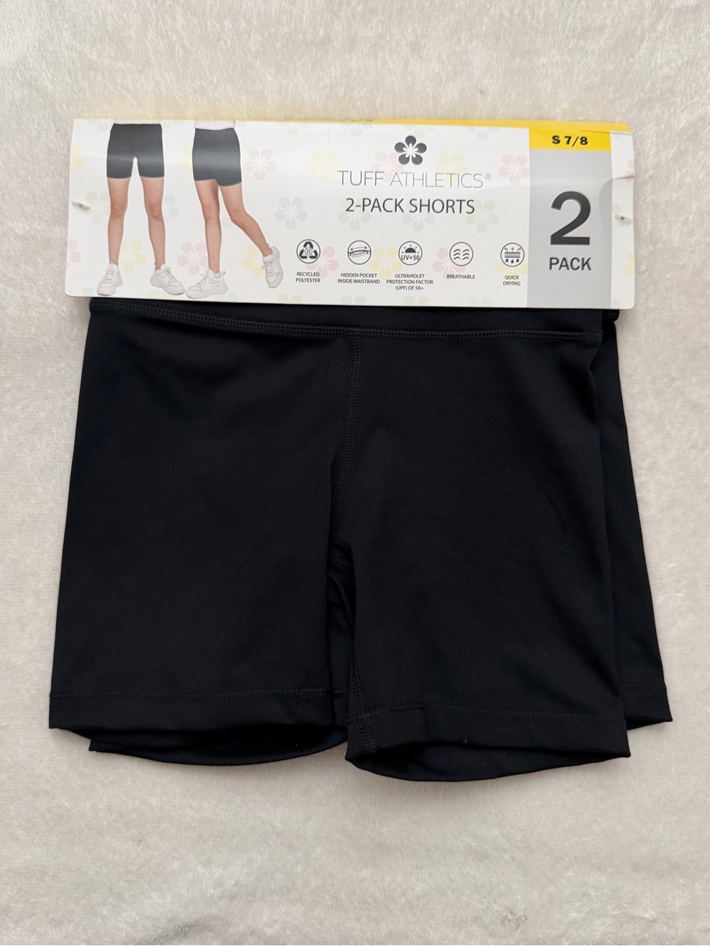 NWT Tuff Athletics brand 2-pack Shorts size small 7/8
